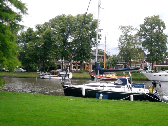 Leeuwarden, Prinsentuin, Canal, Garden, Friesland, Pier Pander Museum